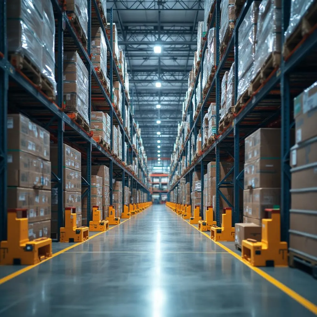 Cross-docking facility